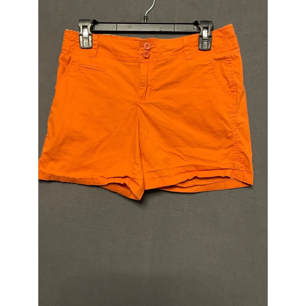 1st 15th orange shorts‎ size S cotton spandex casual summer Y2K